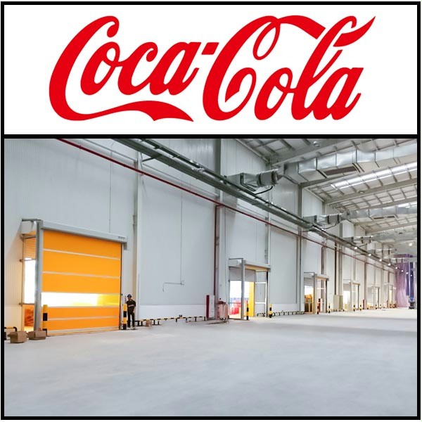可口可樂廠房車間西朗門業快速門