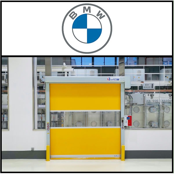 寶馬車間隔斷西朗門業快速門